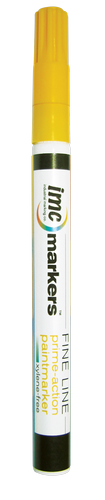 Fine Line Paint Markers for heavy duty precision marking. Permanent Paint markers for all surfaces, glass, metal, plastic, wood. Clean, dirty, oily, wet surface paint markers
